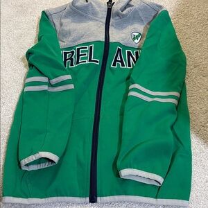 Lansdowne "Ireland" zip up sweater
